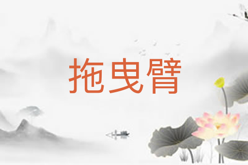 拖曳臂