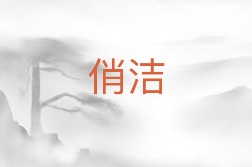 俏洁