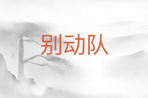 别动队