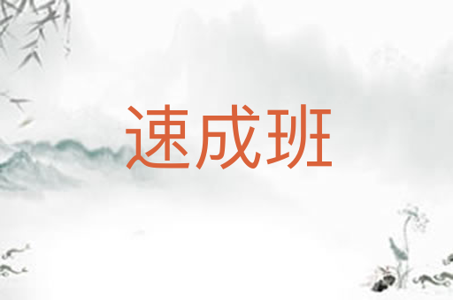 速成班