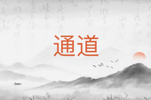 通道