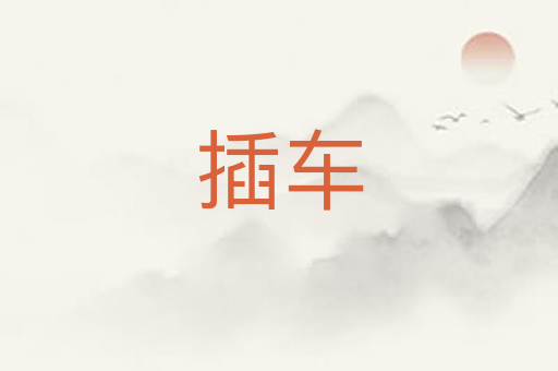 插车
