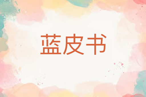 蓝皮书