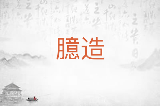 臆造