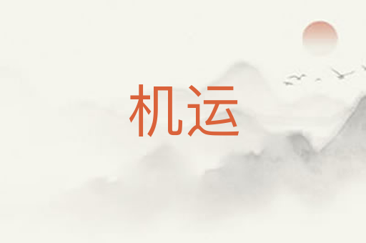 机运