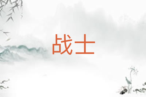 战士