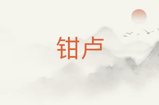 钳卢