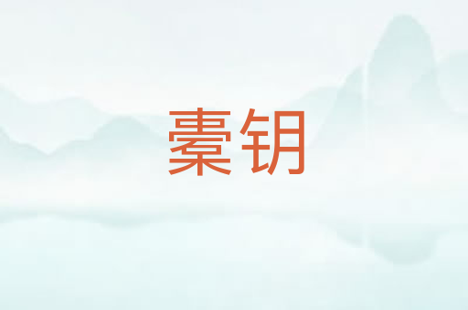 橐钥