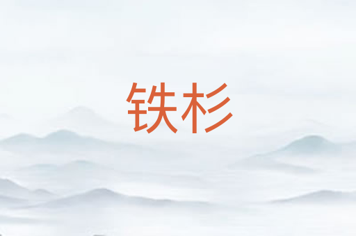 铁杉