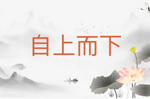 自上而下
