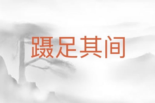 蹑足其间