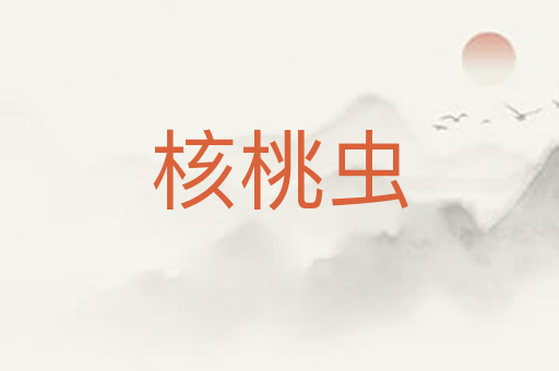 核桃虫