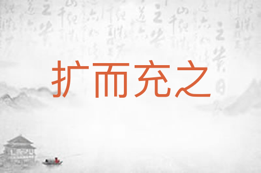 扩而充之