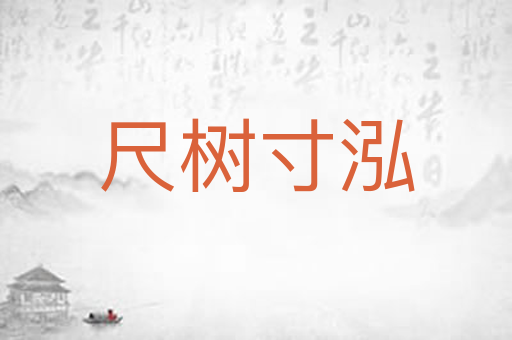 尺树寸泓