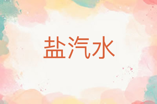 盐汽水