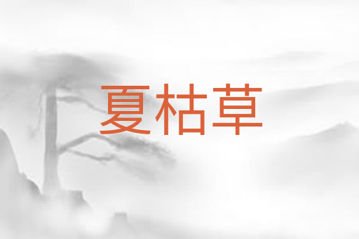 夏枯草