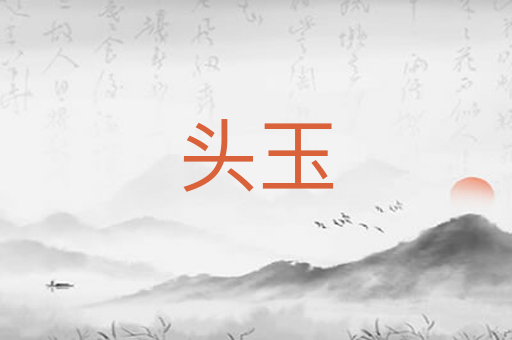 头玉
