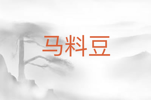 马料豆