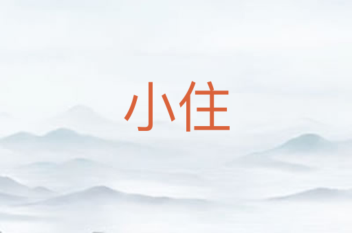 小住