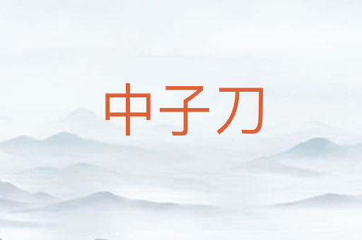 中子刀