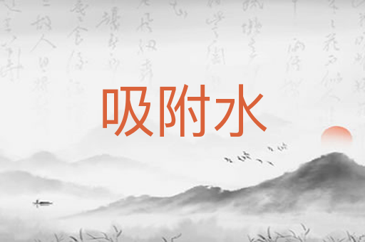 吸附水