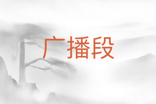 广播段
