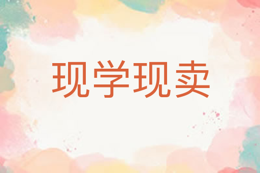 现学现卖