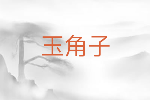 玉角子