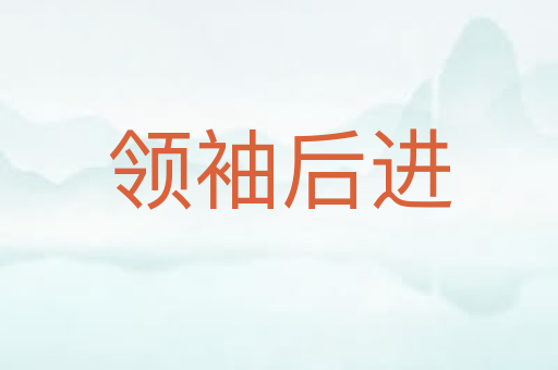 领袖后进
