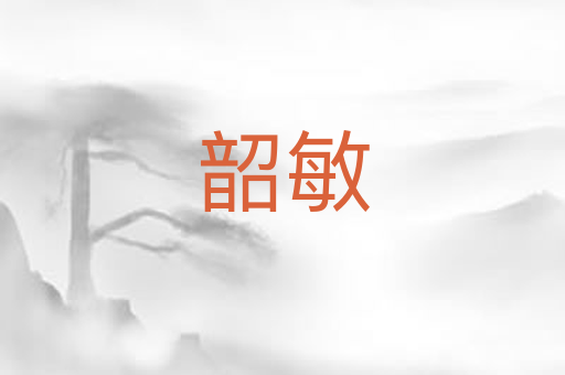 韶敏