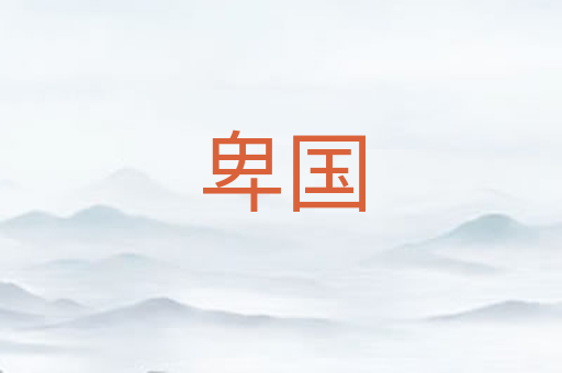 卑国