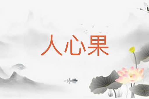 人心果