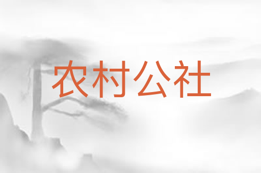 农村公社