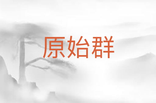 原始群