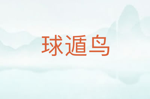球遁鸟