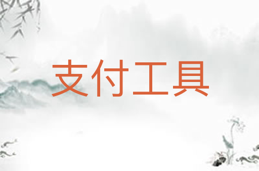 支付工具