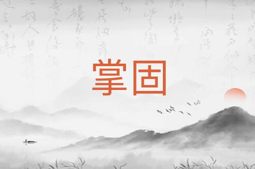 掌固
