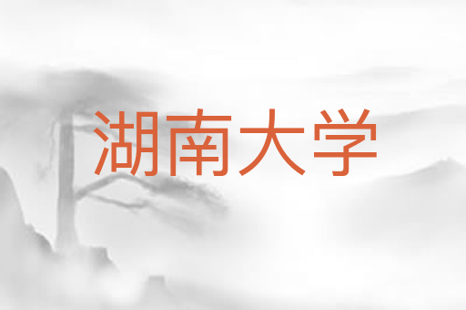 湖南大学