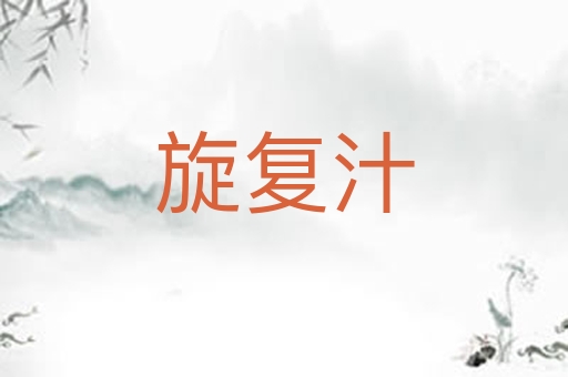旋复汁