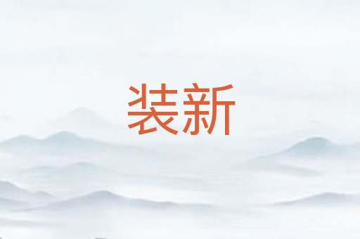 装新