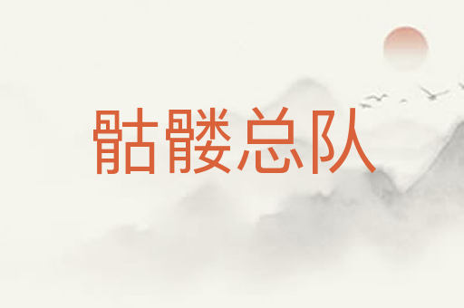 骷髅总队