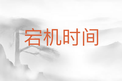 宕机时间