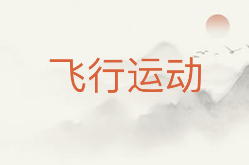 飞行运动