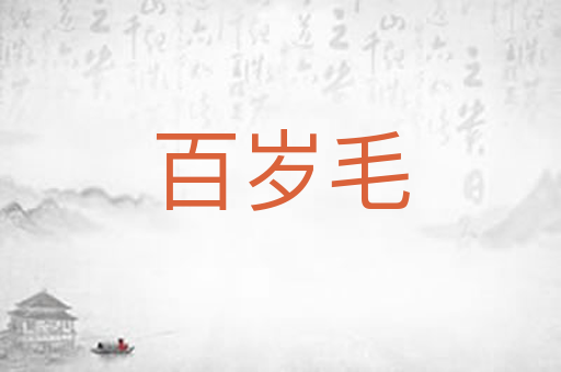 百岁毛