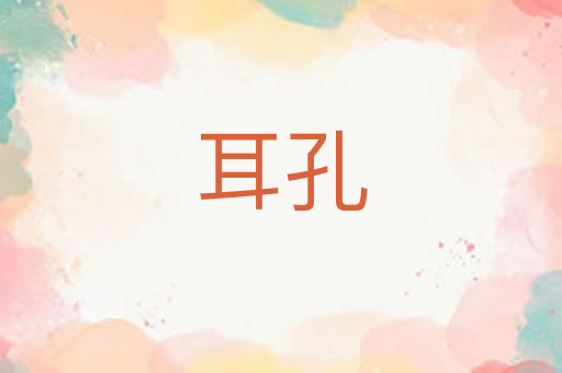耳孔