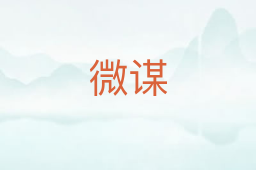 微谋