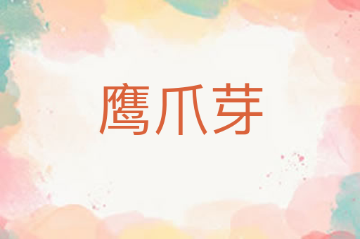 鹰爪芽