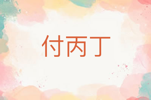 付丙丁