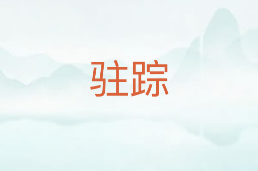 驻踪