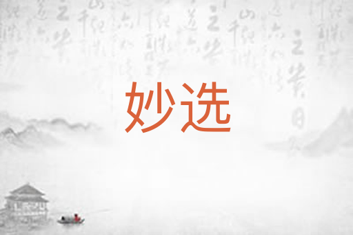 妙选
